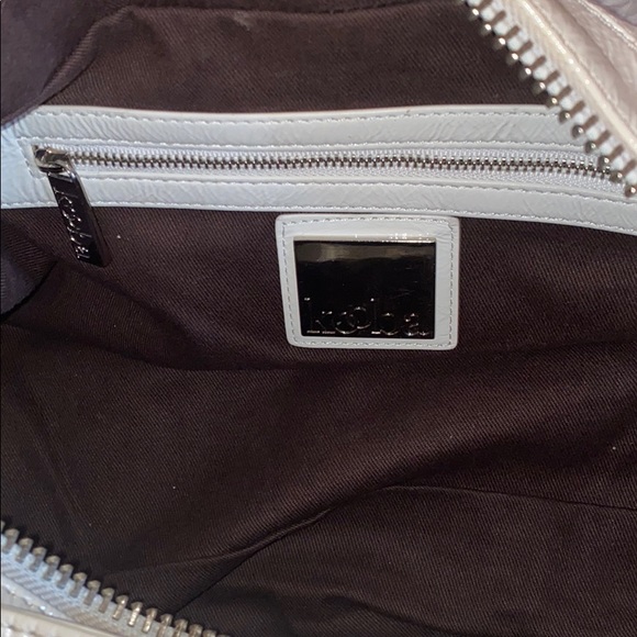 KOOBA Vintage White Patent Leather Satchel - Picture 10 of 15